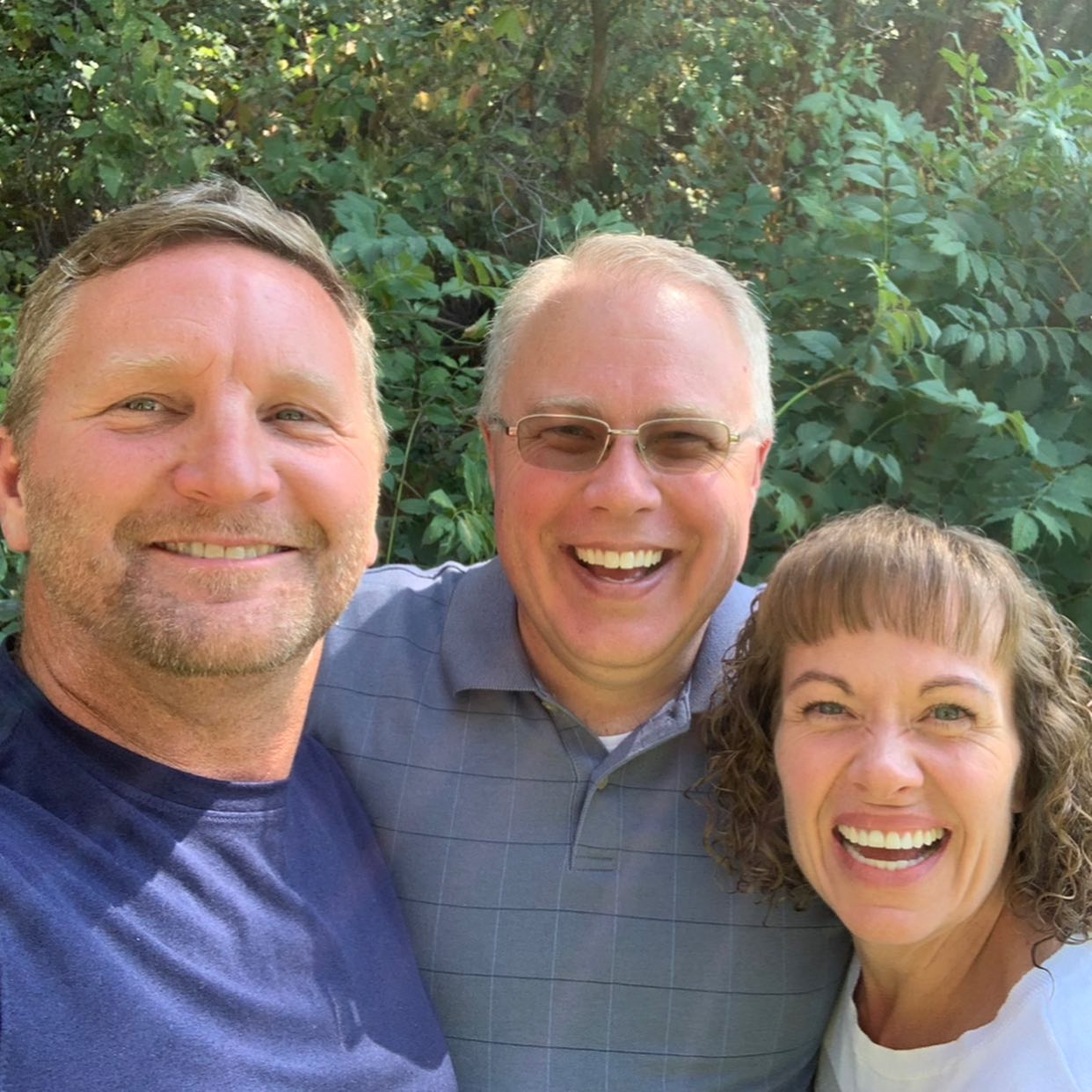 Deskin Green with homeowners from HGTV's The Fammily Hammer