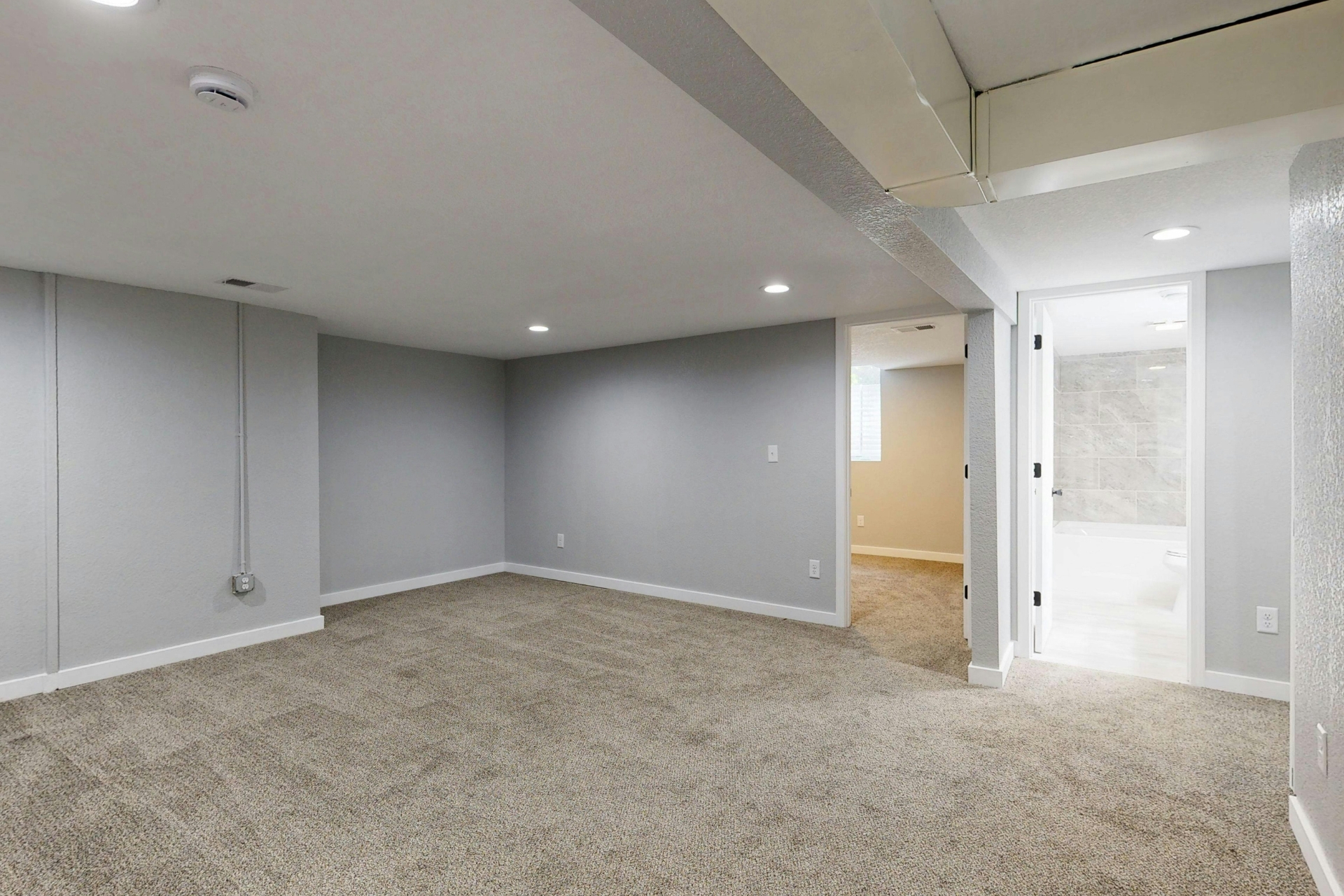 Basement Bedroom